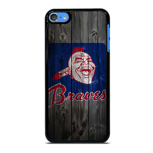 ATLANTA BRAVES BASEBALL WOODEN SYMBOL iPod 7 Case Cover ATLANTA BRAVES BASEBALL WOODEN SYMBOL iPod 7 Case Cover