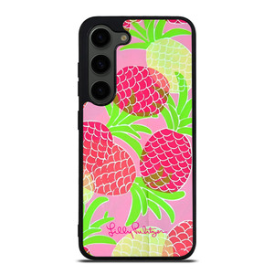 LILLY PULITZER PINK PINEAPPLE  Samsung Galaxy S23 Plus Case Cover LILLY PULITZER PINK PINEAPPLE  Samsung Galaxy S23 Plus Case Cover