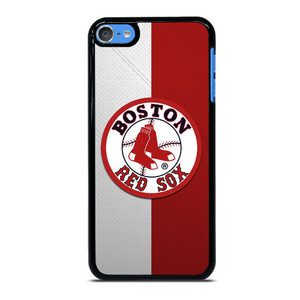 BOSTON RED SOX LEATHER LOGO iPod 7 Case Cover BOSTON RED SOX LEATHER LOGO iPod 7 Case Cover
