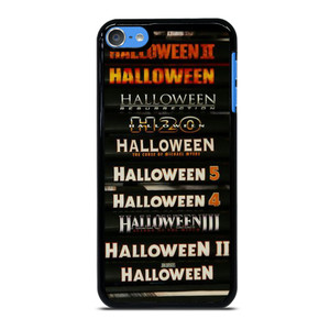HALLOWEEN MOVIE BLU RAY COLLECTION iPod 7 Case Cover HALLOWEEN MOVIE BLU RAY COLLECTION iPod 7 Case Cover