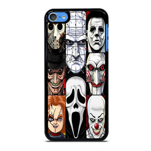 HORROR MOVIES CHARACTERS COLLAGE 2 iPod 7 Case Cover HORROR MOVIES CHARACTERS COLLAGE 2 iPod 7 Case Cover
