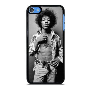 JIMI HENDRIX GUITARIST BLACK WHITE iPod 7 Case Cover JIMI HENDRIX GUITARIST BLACK WHITE iPod 7 Case Cover