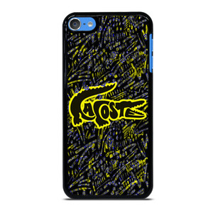 LACOSTE YELLOW PATTERN iPod 7 Case Cover LACOSTE YELLOW PATTERN iPod 7 Case Cover