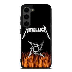 METALLICA METAL BAND FIRE Samsung Galaxy S23 Plus Case Cover METALLICA METAL BAND FIRE Samsung Galaxy S23 Plus Case Cover