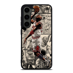 MICHAEL JORDAN MANGA ART Samsung Galaxy S23 Plus Case Cover MICHAEL JORDAN MANGA ART Samsung Galaxy S23 Plus Case Cover