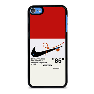NIKE AIR JORDAN 1OFF WHITE RED iPod 7 Case Cover NIKE AIR JORDAN 1OFF WHITE RED iPod 7 Case Cover