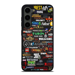 ALL GAMES LOGO CROSSOVER Samsung Galaxy S23 Plus Case Cover