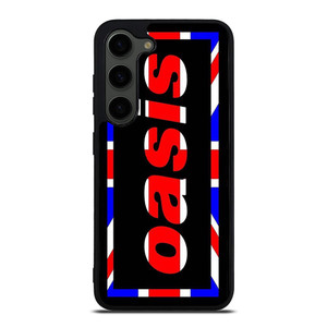 OASIS UNION JACK LOGO  Samsung Galaxy S23 Plus Case Cover