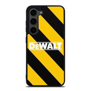 DEWALT TOOLS STRIPES Samsung Galaxy S23 Plus Case Cover DEWALT TOOLS STRIPES Samsung Galaxy S23 Plus Case Cover