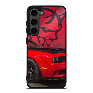 DODGE HELLCAT CAR LOGO Samsung Galaxy S23 Plus Case Cover DODGE HELLCAT CAR LOGO Samsung Galaxy S23 Plus Case Cover