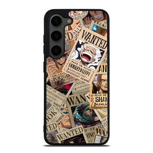 ONE PIECE POSTER WANTED COLLAGE  Samsung Galaxy S23 Plus Case Cover ONE PIECE POSTER WANTED COLLAGE  Samsung Galaxy S23 Plus Case Cover