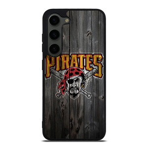PITTSBURGH PIRATES WOOD LOGO Samsung Galaxy S23 Plus Case Cover PITTSBURGH PIRATES WOOD LOGO Samsung Galaxy S23 Plus Case Cover