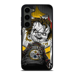 PITTSBURGH STEELERS CHUCKY DOLL  Samsung Galaxy S23 Plus Case Cover PITTSBURGH STEELERS CHUCKY DOLL  Samsung Galaxy S23 Plus Case Cover