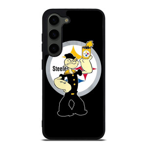 PITTSBURGH STEELERS FOOTBALL POPEYE CARTOON Samsung Galaxy S23 Plus Case Cover PITTSBURGH STEELERS FOOTBALL POPEYE CARTOON Samsung Galaxy S23 Plus Case Cover