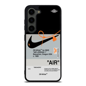 NIKE AIR JORDAN 1 OFF WHITE BLACK Samsung Galaxy S23 Plus Case Cover NIKE AIR JORDAN 1 OFF WHITE BLACK Samsung Galaxy S23 Plus Case Cover