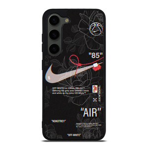 NIKE OFF WHITE FLORAL LOGO Samsung Galaxy S23 Plus Case Cover NIKE OFF WHITE FLORAL LOGO Samsung Galaxy S23 Plus Case Cover