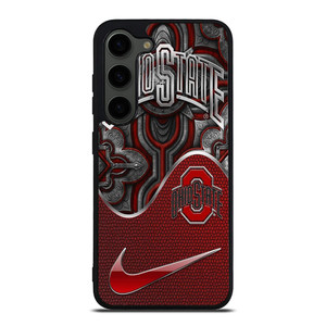 OHIO STATE BUCKEYES METAL EMBLEM Samsung Galaxy S23 Plus Case Cover OHIO STATE BUCKEYES METAL EMBLEM Samsung Galaxy S23 Plus Case Cover