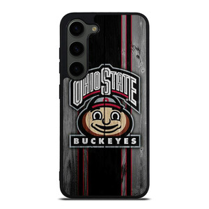 OHIO STATE BUCKEYES WOOD ICON Samsung Galaxy S23 Plus Case Cover OHIO STATE BUCKEYES WOOD ICON Samsung Galaxy S23 Plus Case Cover