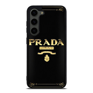PRADA MILANO GOLD Samsung Galaxy S23 Plus Case Cover PRADA MILANO GOLD Samsung Galaxy S23 Plus Case Cover