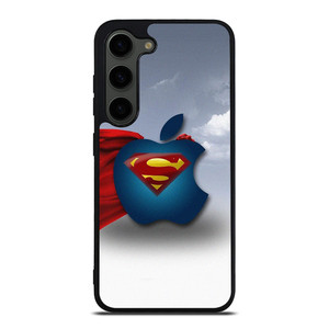 SUPERMAN APPLE LOGO Samsung Galaxy S23 Plus Case Cover