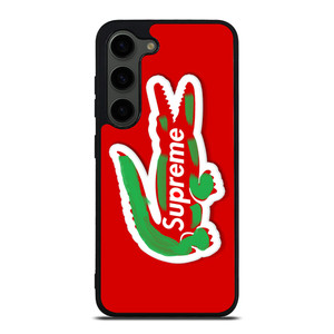 SUPREME X LACOSTE SYMBOL Samsung Galaxy S23 Plus Case Cover SUPREME X LACOSTE SYMBOL Samsung Galaxy S23 Plus Case Cover