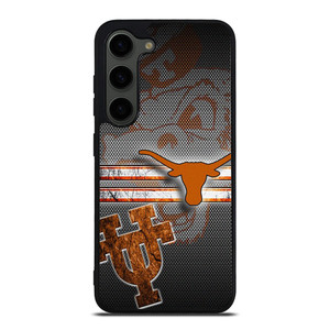 TEXAS LONGHORNS METAL SYMBOL Samsung Galaxy S23 Plus Case Cover