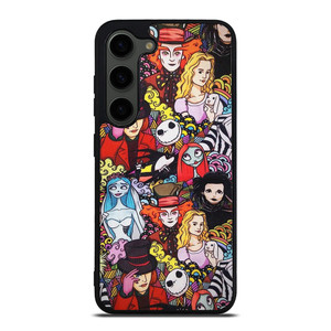 TIM BURTON HORROR MOVIE COLLAGE Samsung Galaxy S23 Plus Case Cover TIM BURTON HORROR MOVIE COLLAGE Samsung Galaxy S23 Plus Case Cover