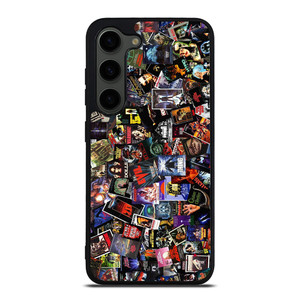 VHS CASSETTE TAPE HORROR MOVIES COLLECTION Samsung Galaxy S23 Plus Case Cover