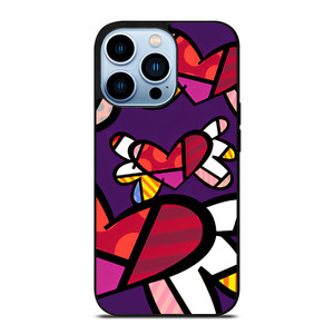 ROMERO BRITTO LOVE BUTTERFLY iPhone 13 Pro Max Case Cover