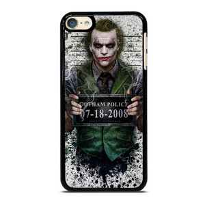 JOKER HEATH LEDGER MUGSHOT iPod 6 Case Cover JOKER HEATH LEDGER MUGSHOT iPod 6 Case Cover