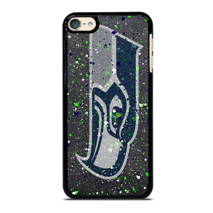SEATTLE SEAHAWKS SPLASHED LOGO iPod 6 Case Cover SEATTLE SEAHAWKS SPLASHED LOGO iPod 6 Case Cover