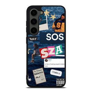 SZA SOS ALBUM COLLAGE Samsung Galaxy S23 Plus Case Cover SZA SOS ALBUM COLLAGE Samsung Galaxy S23 Plus Case Cover