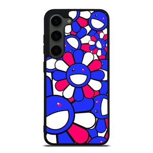TAKASHI MURAKAMI BLUE PINK  Samsung Galaxy S23 Plus Case Cover TAKASHI MURAKAMI BLUE PINK  Samsung Galaxy S23 Plus Case Cover