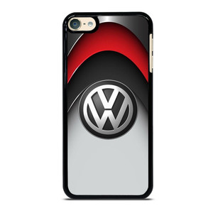 VW VOLKSWAGEN CHROME EMBLEM iPod 6 Case Cover