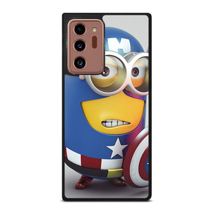 CAPTAIN AMERICA MINION CARTOON Samsung Galaxy Note 20 Ultra Case Cover CAPTAIN AMERICA MINION CARTOON Samsung Galaxy Note 20 Ultra Case Cover