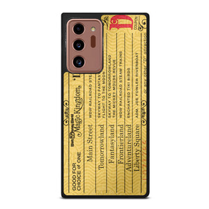 DISNEY WORLD TICKET Samsung Galaxy Note 20 Ultra Case Cover DISNEY WORLD TICKET Samsung Galaxy Note 20 Ultra Case Cover