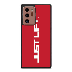 JUST LIFT FITNESS LOGO Samsung Galaxy Note 20 Ultra Case Cover JUST LIFT FITNESS LOGO Samsung Galaxy Note 20 Ultra Case Cover