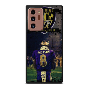 LAMAR JACKSON KING OF THE NORTH Samsung Galaxy Note 20 Ultra Case Cover LAMAR JACKSON KING OF THE NORTH Samsung Galaxy Note 20 Ultra Case Cover