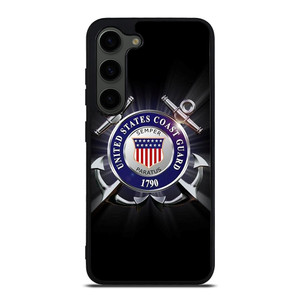 UNITED STATES COAST GUARD SYMBOL Samsung Galaxy S23 Plus Case Cover UNITED STATES COAST GUARD SYMBOL Samsung Galaxy S23 Plus Case Cover