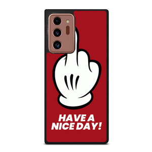 MICKEY MOUSE HAVE A NICE DAY Samsung Galaxy Note 20 Ultra Case Cover MICKEY MOUSE HAVE A NICE DAY Samsung Galaxy Note 20 Ultra Case Cover