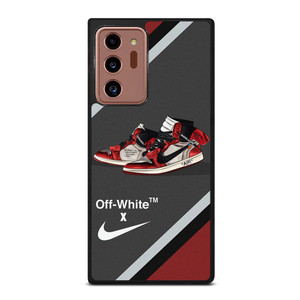 NIKE SWOOSH AIR JORDAN HIGH OFF WHITE Samsung Galaxy Note 20 Ultra Case Cover