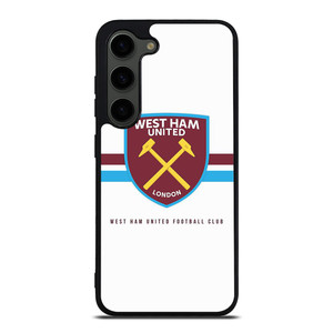 WEST HAM UNITED FOOTBALL CLUB LONDON Samsung Galaxy S23 Plus Case Cover WEST HAM UNITED FOOTBALL CLUB LONDON Samsung Galaxy S23 Plus Case Cover