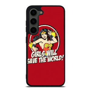 WONDER WOMAN CARTOON BADGE Samsung Galaxy S23 Plus Case Cover WONDER WOMAN CARTOON BADGE Samsung Galaxy S23 Plus Case Cover