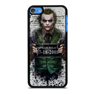 JOKER HEATH LEDGER MUGSHOT iPod 7 Case Cover JOKER HEATH LEDGER MUGSHOT iPod 7 Case Cover