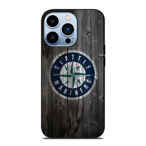 SEATTLE MARINERS WOODEN LOGO iPhone 13 Pro Max Case Cover