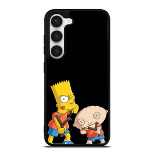 BART SIMPSONS AND GRIFFIN FAMILY GUY Samsung Galaxy S23 Case Cover BART SIMPSONS AND GRIFFIN FAMILY GUY Samsung Galaxy S23 Case Cover