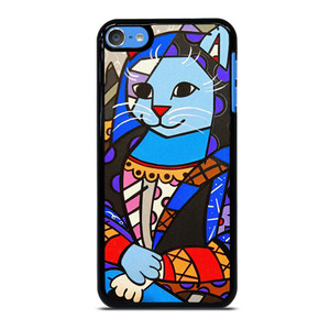 ROMERO BRITTO CAT MONALISA iPod 7 Case Cover ROMERO BRITTO CAT MONALISA iPod 7 Case Cover