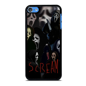 SCREAM GHOST COLLAGE iPod 7 Case Cover