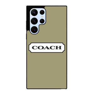 COACH NEW YORK LABEL Samsung Galaxy S22 Ultra Case Cover