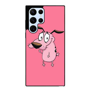 COURAGE THE COWARDLY DOG CARTOON PINK Samsung Galaxy S22 Ultra Case Cover COURAGE THE COWARDLY DOG CARTOON PINK Samsung Galaxy S22 Ultra Case Cover